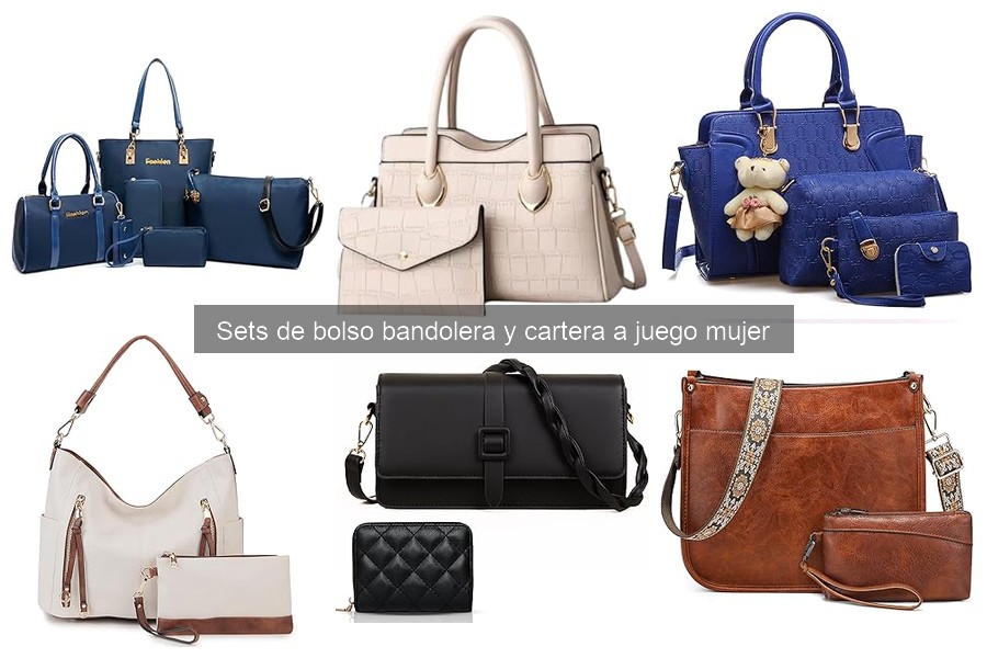 Los mejores sets de bolso bandolera y cartera para ocasiones formales