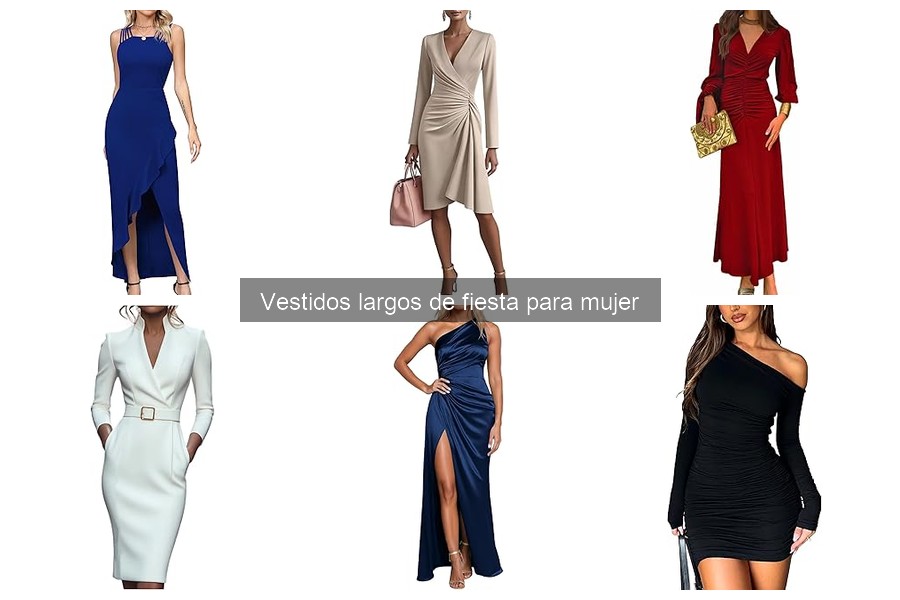 Los mejores tejidos para vestidos largos de fiesta