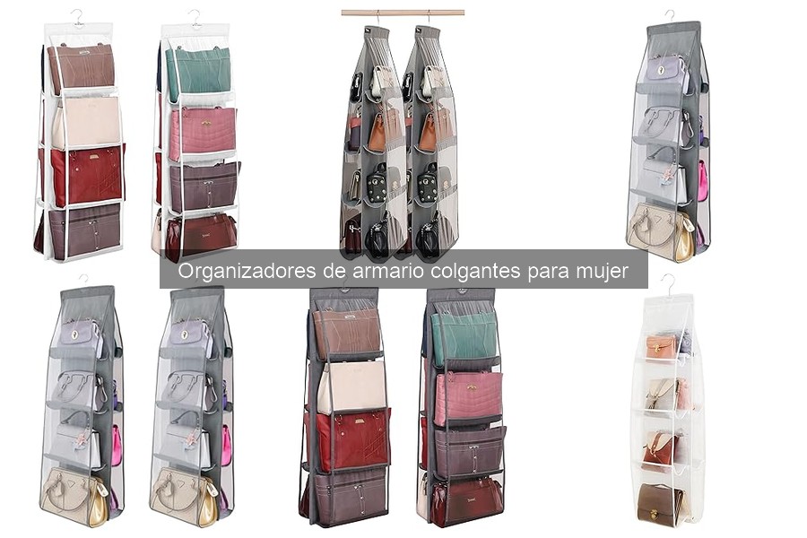 Mantenimiento y limpieza de organizadores de armario colgantes