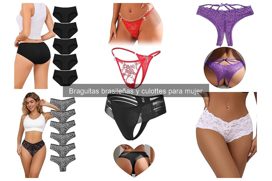 Mejora tu comodidad con braguitas brasileñas para mujer