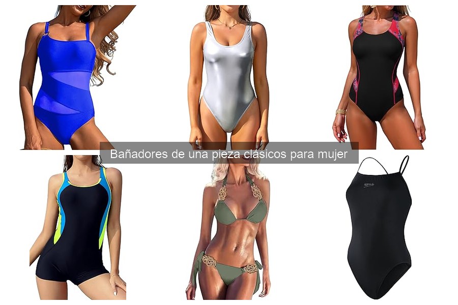 Mejores bañadores de una pieza clásicos para mujeres curvilíneas