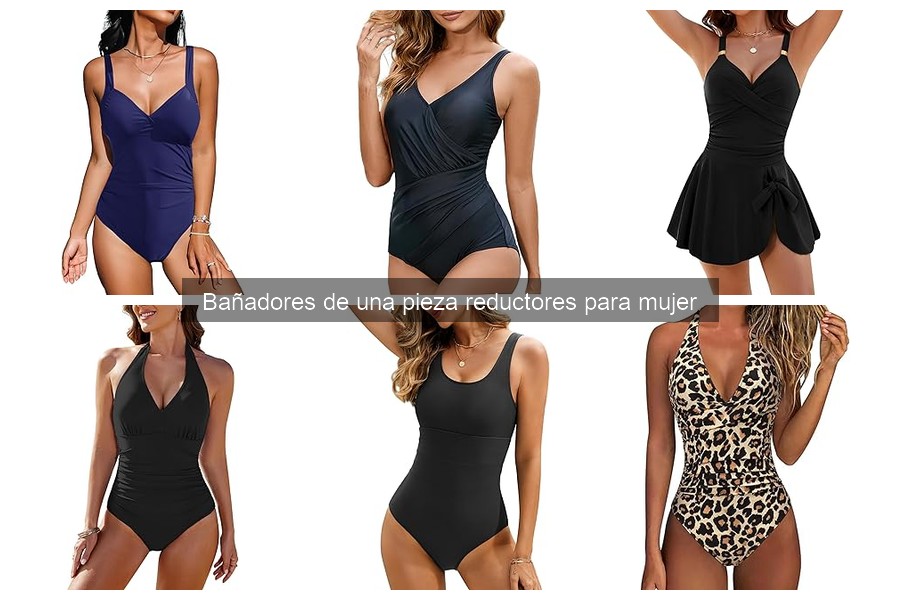 Mejores bañadores de una pieza reductores para mujer 2024