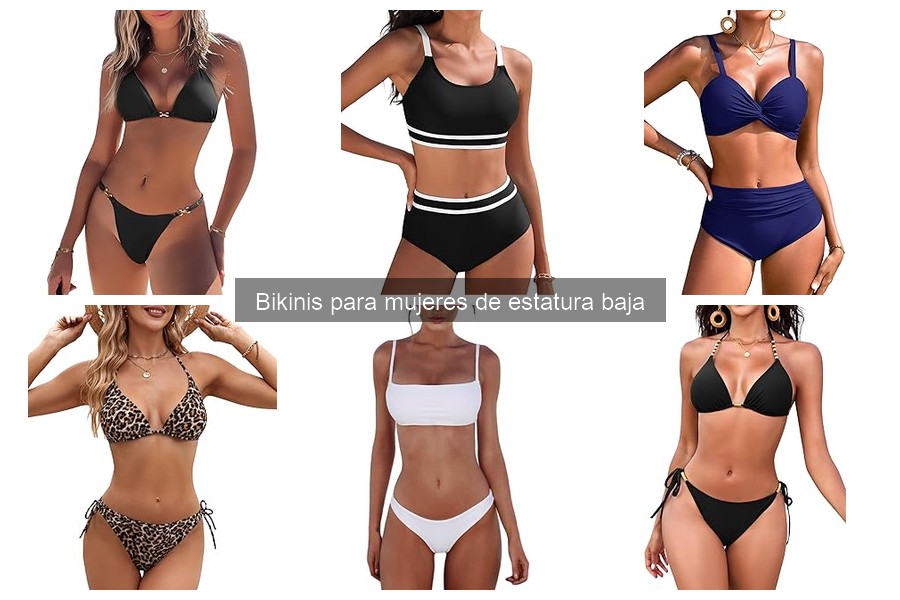 Mejores bikinis para mujeres de estatura baja en 2023