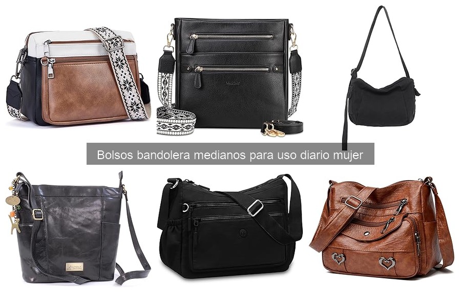 Mejores bolsos bandolera medianos para el trabajo