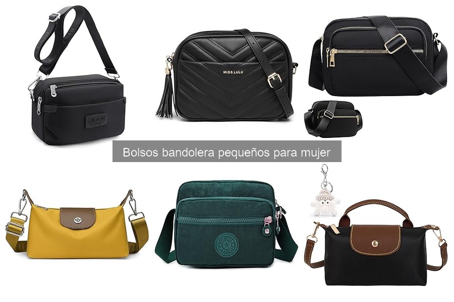 Mejores bolsos bandolera pequeños para el día a día