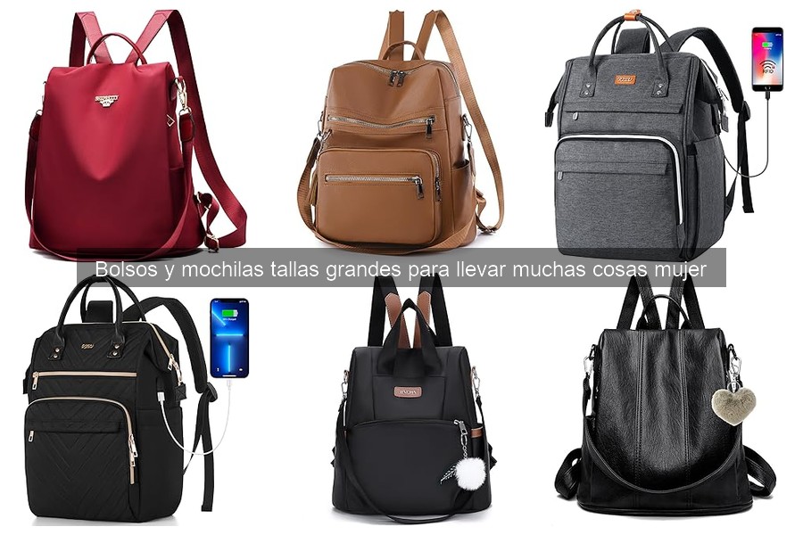 Mejores bolsos grandes para viajes: comodidad y estilo