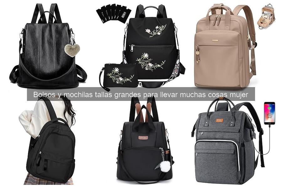 Mejores bolsos y mochilas grandes para mujer en 2023
