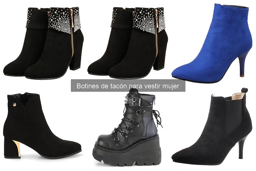 Mejores botines de tacón para ocasiones especiales