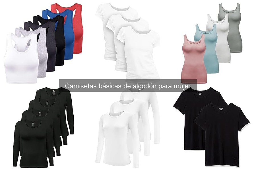Mejores camisetas básicas de algodón para uso diario