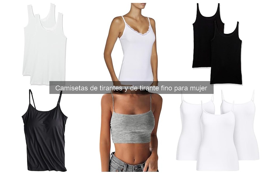 Mejores camisetas de tirantes para ejercicios y deportes