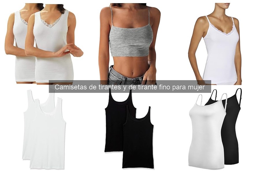 Mejores camisetas de tirantes para el verano: comparativa