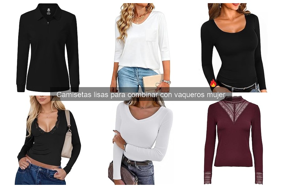 Mejores camisetas lisas para mujer verano 2023