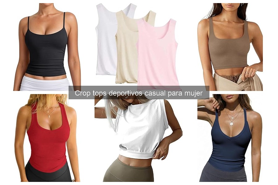 Mejores crop tops deportivos para ejercicio: comparativa 2023