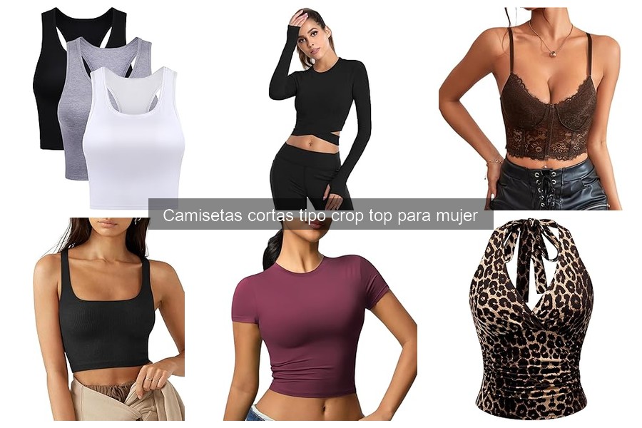 Mejores crop tops para hacer ejercicio: comodidad y soporte