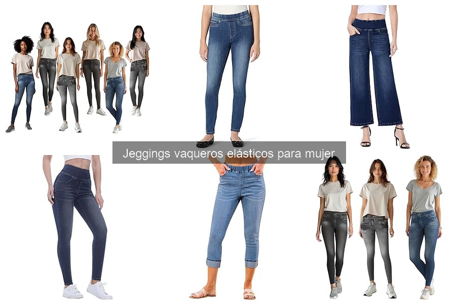 Mejores jeggings para mujeres con curvas: estilo y ajuste