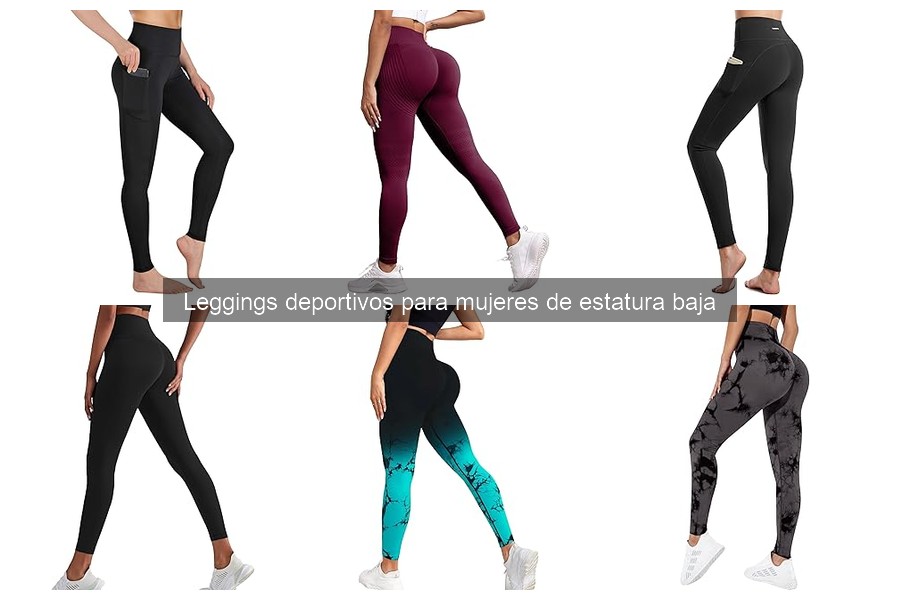 Mejores leggings deportivos para mujeres bajas - Comparativa