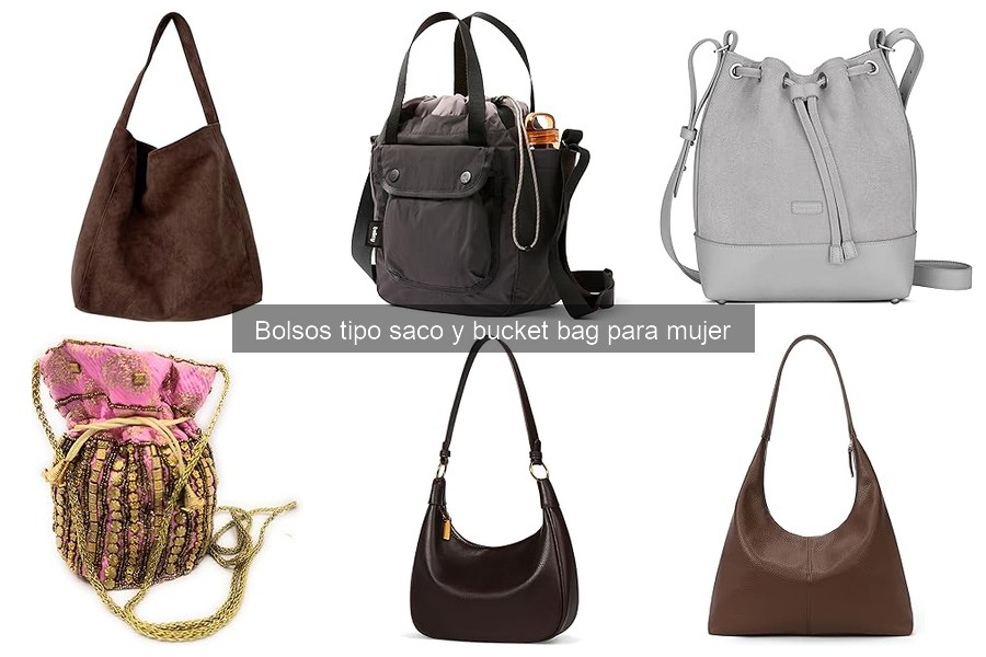 Mejores marcas de bolsos tipo saco para mujer en Amazon