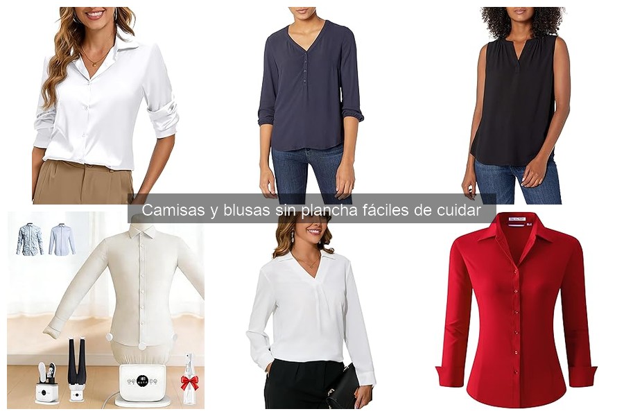 Mejores marcas de camisas sin plancha para mujer