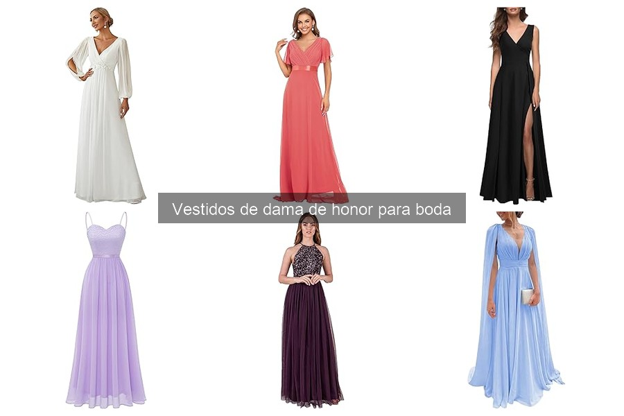 Mejores marcas de vestidos de dama de honor para bodas