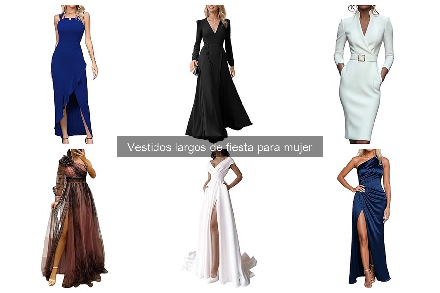 Mejores marcas de vestidos largos de fiesta para mujer 2023
