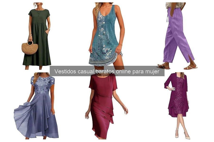 Mejores materiales para vestidos casuales baratos online