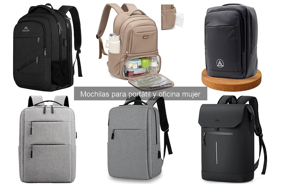 Mejores mochilas para portátil y oficina mujer en 2023