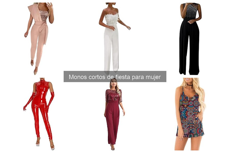 Mejores monos cortos de fiesta según tu tipo de cuerpo