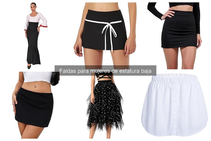 Mejores Ofertas en Faldas para Mujeres Bajas
