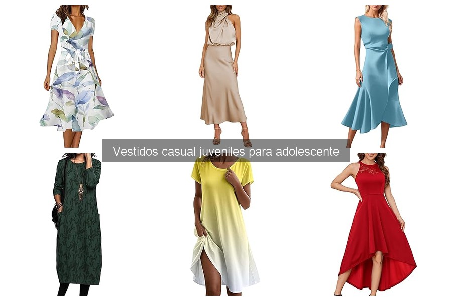 Mejores ofertas en vestidos casuales para adolescentes
