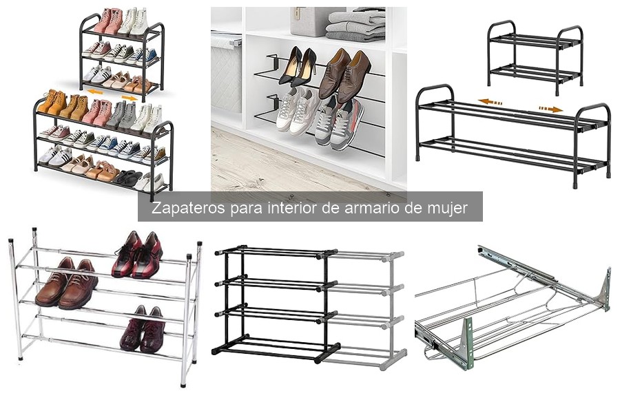 Mejores ofertas en zapateros para armario de mujer