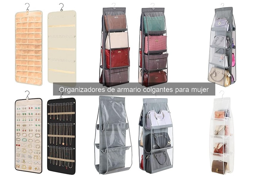 Mejores organizadores colgantes para armarios pequeños