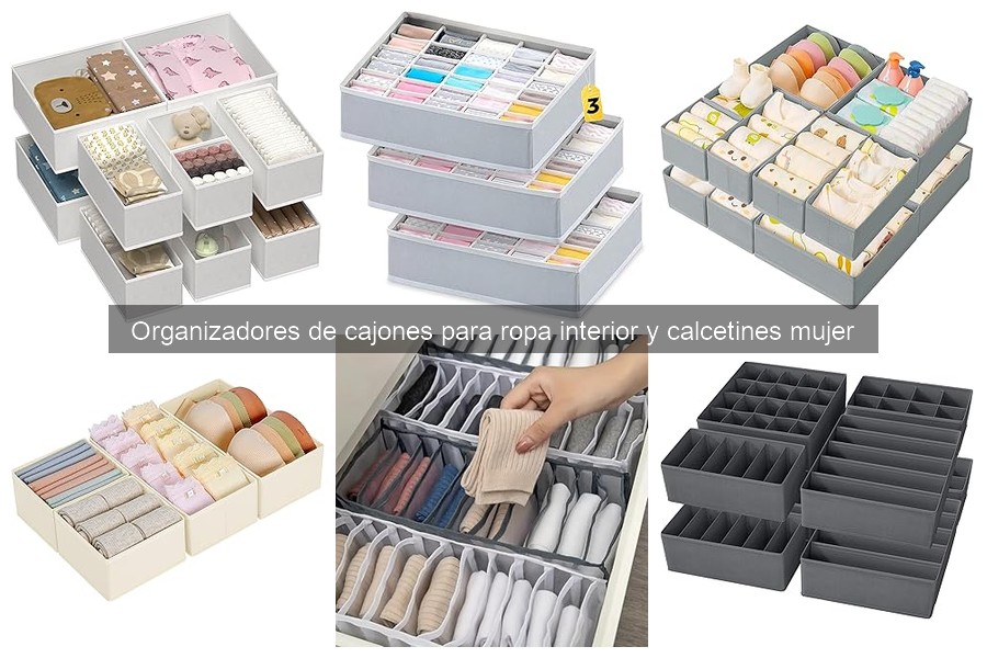 Mejores organizadores de cajones para calcetines en 2023
