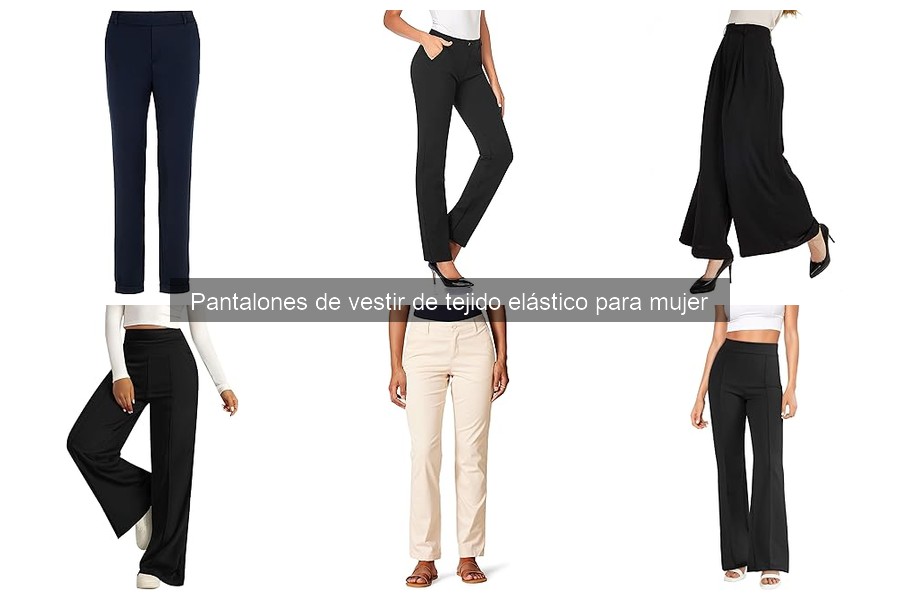 Mejores pantalones de vestir elásticos para el trabajo