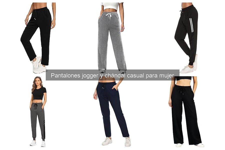 Mejores pantalones jogger para hacer ejercicio en mujer