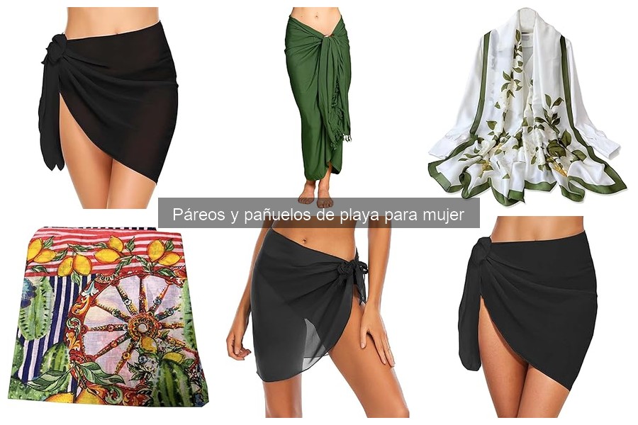 Mejores páreos y pañuelos de playa para tus vacaciones