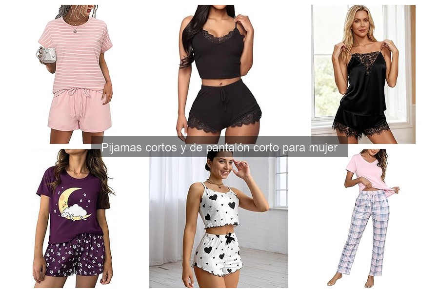 Mejores pijamas cortos para verano: comodidad y estilo