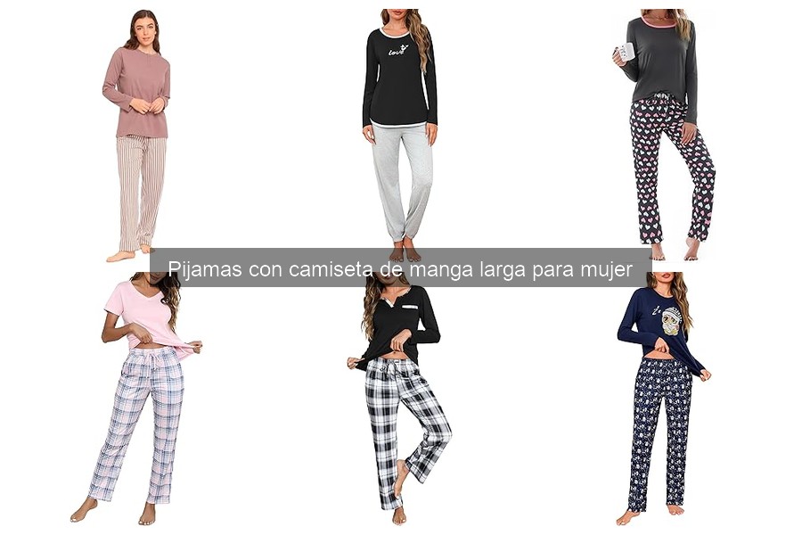Mejores pijamas de manga larga para embarazadas