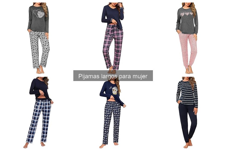 Mejores pijamas largos para mujer en invierno 2023