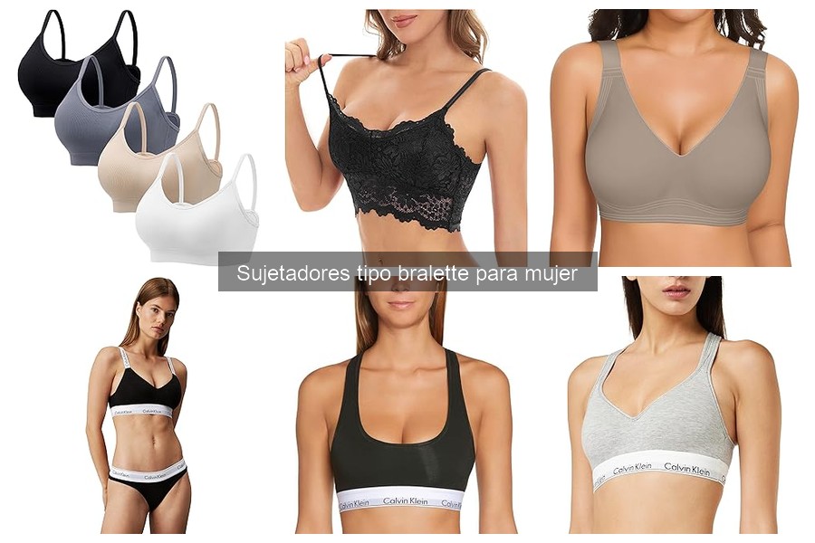Mejores sujetadores bralette para tallas grandes en comfort