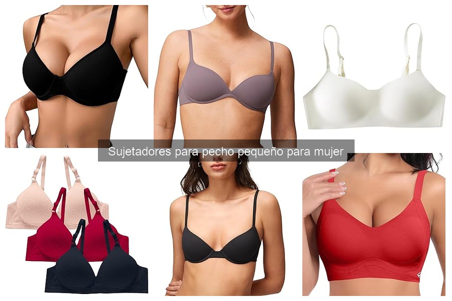 Mejores sujetadores para ropa ajustada y pecho pequeño
