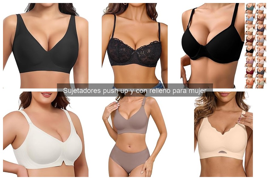 Mejores Sujetadores Push Up para Mujeres con Pecho Pequeño