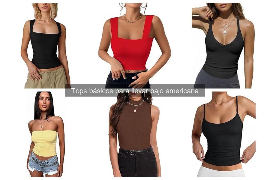 Mejores tejidos para tops básicos debajo de una americana
