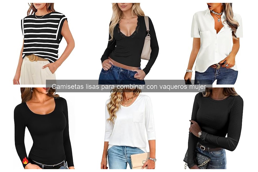 Mejores tiendas online para comprar camisetas lisas mujer