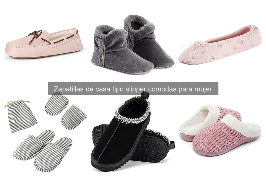 Mejores tiendas online para comprar zapatillas tipo slipper para mujer