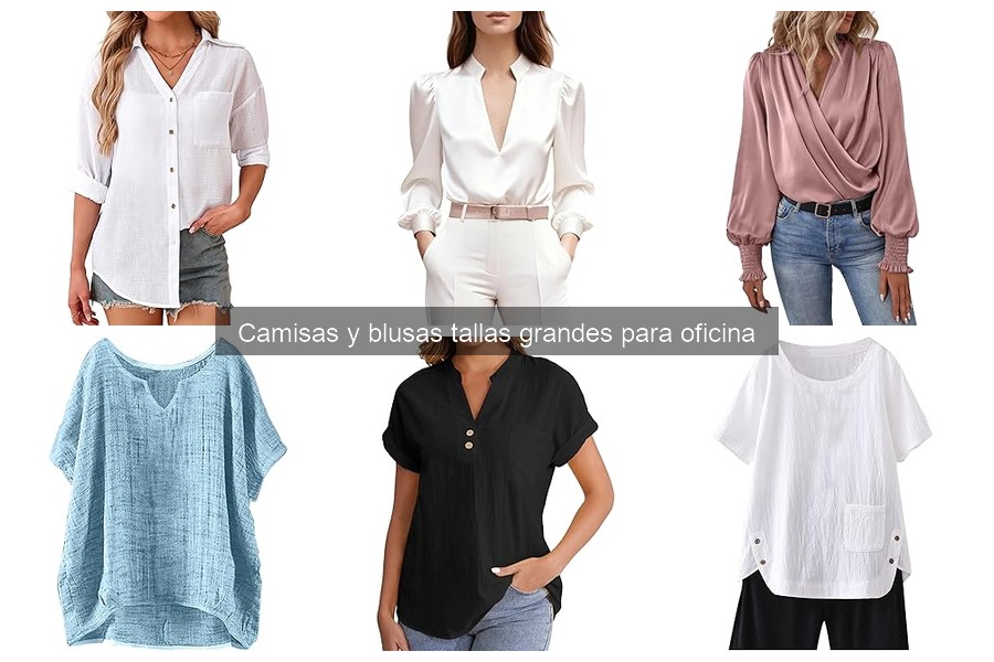 Mejores tiendas para comprar camisas y blusas tallas grandes online