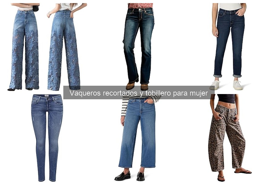 Mejores tiendas para comprar vaqueros recortados y tobillero
