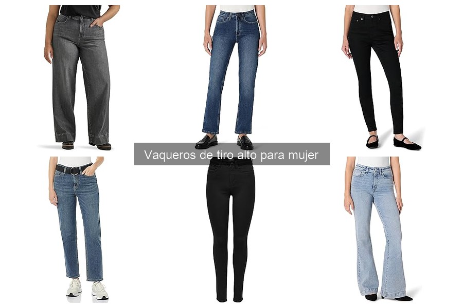 Mejores vaqueros de tiro alto para tallas grandes