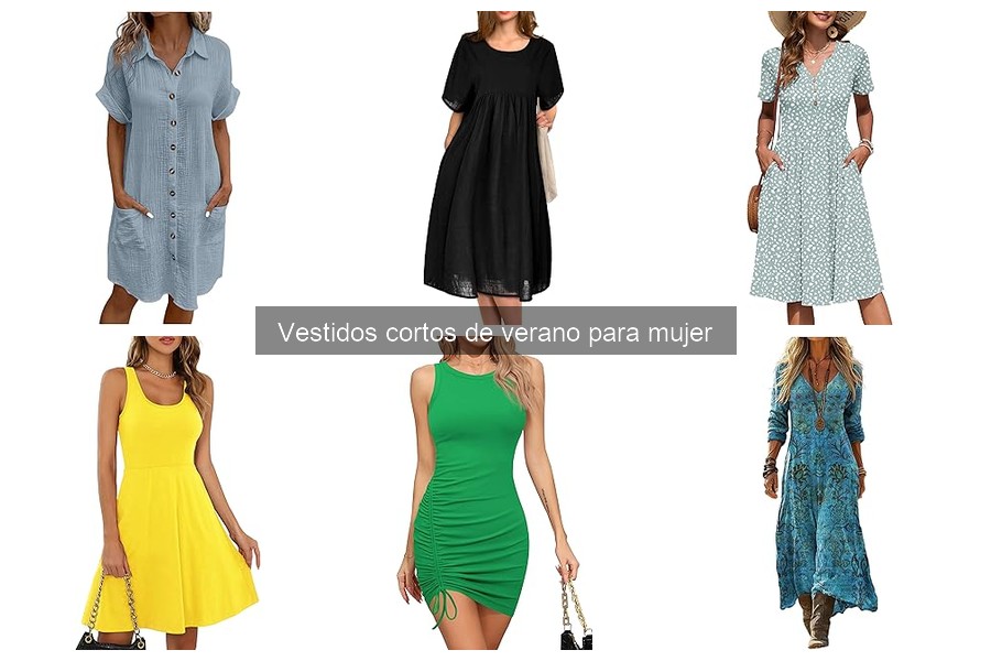 Mejores vestidos cortos de verano para cada ocasión