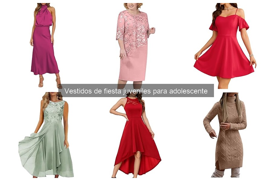 Mejores vestidos de fiesta juveniles para adolescentes 2023
