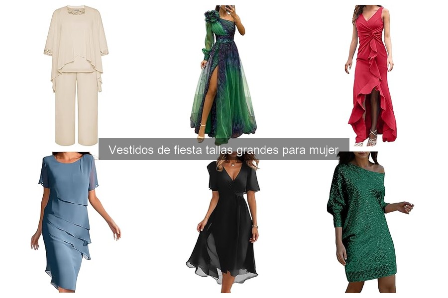 Mejores vestidos de fiesta tallas grandes para bodas